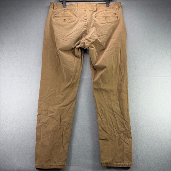 Dockers Men’s SmartFlex Khaki Chino Pants Size 38x34 Tan Casual Comfort - Picture 2 of 16